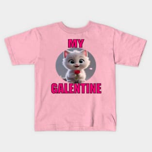 My galentines kitten Kids T-Shirt